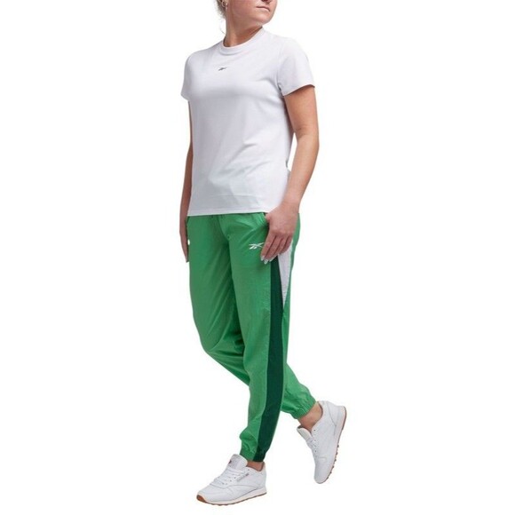 Reebok Women's Active Identity Performance Logo Tech T-Shirt Top White M - Picture 4 of 4